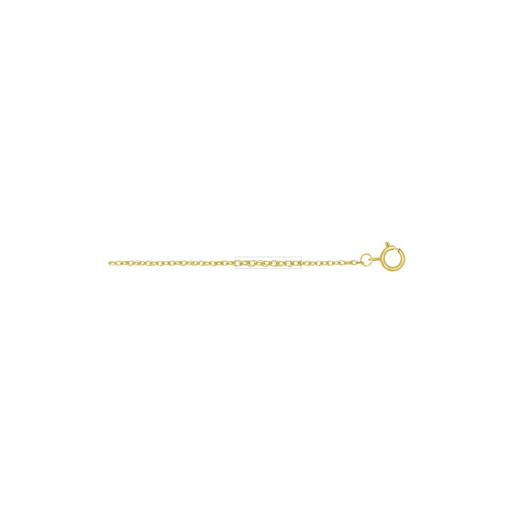 8R ROPE CHAIN WITH 5.5SR + SPL TAG - 18" (WIRE THICKNESS-0.18)