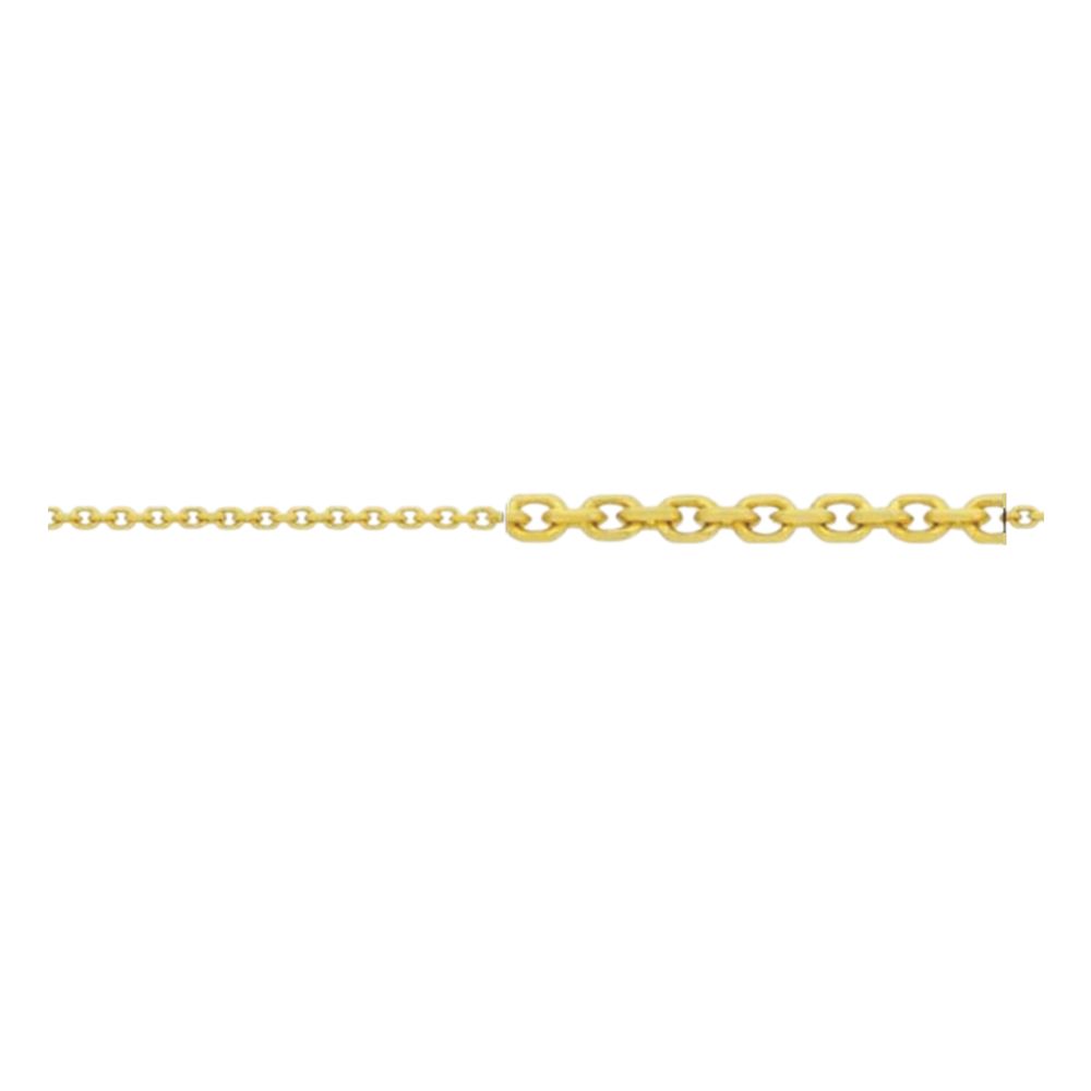 Diamond Cut Round Cable Chain - E30CBDR35
