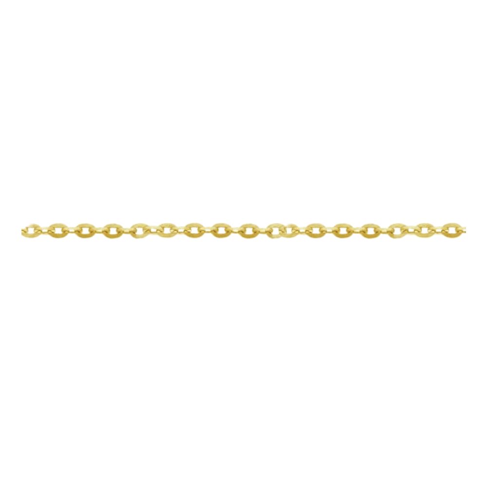 D/C Sparkle Rolo Chain - E30SRLDC40
